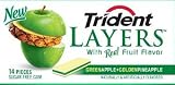 Trident Layers Gum Apple & Pineapple, Size: 12x14