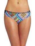 Bikini Lab Juniors Soul Sister Cinch Back Cheeky Hipster, Multi, Large