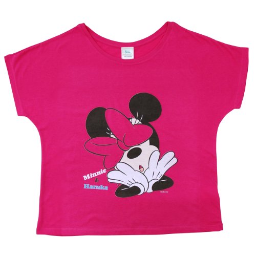 (ディアカーズ) DearCards お名前Tシャツ・ドルマンスリーブ-大人ディズニー　　ミニー目隠し