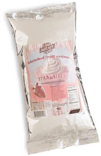 MOCAFE Blended Fruit Cremes, Strawberry, 3-Pound Bag