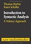 Introduction to Syntactic Analysis: A Valency Approach (Narr Studienb�cher)