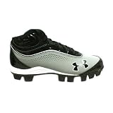 Boys' UA Leadoff IV Jr. Mid-Cut Rubber Baseball Cleats Cleat by Under Armour