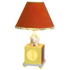 Alphabet Soup Lamp with Shade by Cocalo
