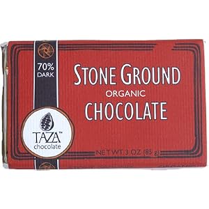 70% Taza Stone Ground Dark Chocolate Baking Chips - 4 lb by Taza Chocolate