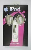 Electronics : WHITE STEREO HEADPHONES (EARBUDS EARPHONES) for MP3 / IPOD in Box (as shown) PLUS FREE iLIVING MONEY OFF VOUCHER!!!!!