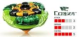 Magnext Battle Strikers Turbo Tops #29461 Cobra