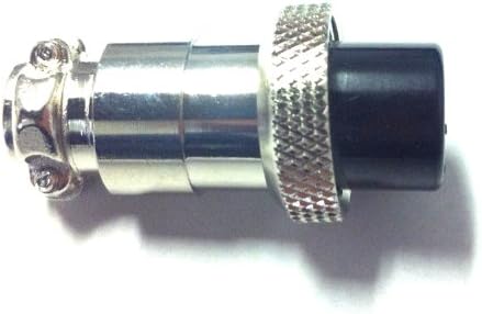 rmsdeal77 Pack of 5 Microphone Connector Plug for CB, Amateur Radio - 2-pin