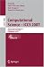 Books : Computational Science - ICCS 2007: 7th International Conference, Beijing China, May 27-30, 2007, Proceedings, Part IV (Lecture Notes in Computer Science)
