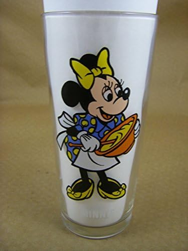 1978 Pepsi Drinking Glass Minnie Mouse Cooking