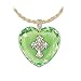 Irish Celtic Cross Pendant Necklace: Emerald Isle Blessings by The Bradford Exchange