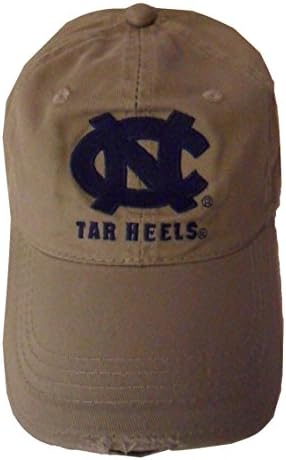 North Carolina Tar Heels Adult Logo Slouch Cap with Frayed Bill