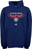 Atlanta Hawks adidas Full Primary Logo Hooded Sweatshirt