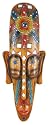 African Jungle Mask Wall Hanging Mosaic Look Africa