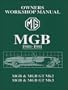 MGB Glove Box 1968-81 Workshop Manual (Workshop Manual Mg)