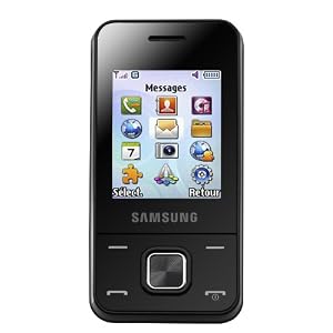 Samsung - E2330 - Téléphone Portable - Quadri-bande - GPRS - Bluetooth - Noir