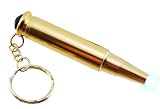 'The Bullet' Super Bright LED Key Chain Flashlight - 2 Sets Batteries