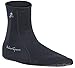 NeoSport Wetsuits Premium Neoprene 2mm Neoprene Water Sock, Black, Size 4