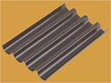 Paderno World Cuisine 47014-35 Non-Stick 4 Baguette Pan