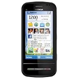 Nokia C6 Unlocked GSM Phone with Easy Email Setup, Side-Sliding Touchscreen, QWERTY, 5 MP Camera and Free Ovi Maps Navigation (Black)