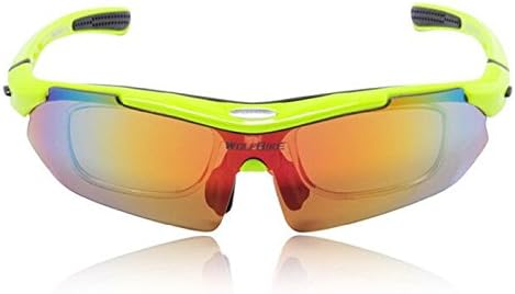 Cycling Sunglasses PC Material For Outdoor Sports Glasses 5 Set Interchangeable Lenses Eyewear