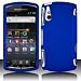 Blue Hard Plastic Rubberized Case Cover for Sony Ericsson Xperia Play