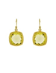 CleverEves 18Kt Yellow Gold Green Amethyst