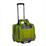 Quantum Rolling Laptop Briefcase in Olive