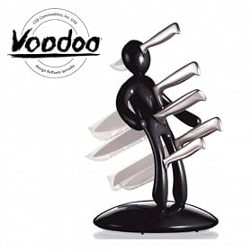 Raffaele Iannello Black Voodoo Knife Block W5 Knives Version2