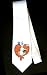 Party Decoration Necktie with married, fish, underwater, wedding
