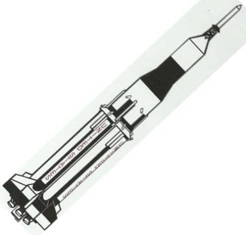 Dr Zooch Flying Model Rocket Kit 26 Saturn I Block II