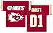 NFL Kansas City Chiefs Jersey Banner (34-by-30-Inch/2-Sided)