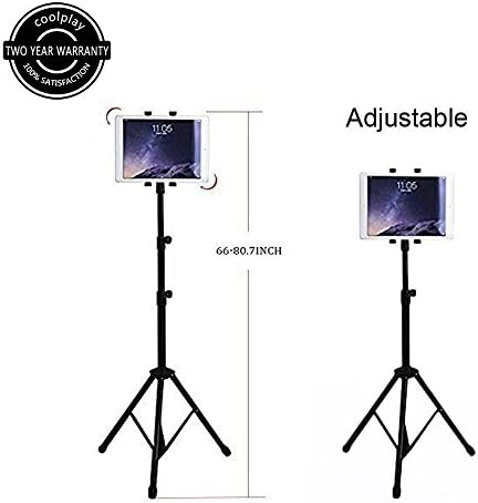 Ipad Tripod Mount Tablet Stand for iPad ,iPad Mini and Others Within 7-10inch With Bracket Holder