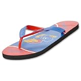 FINL365 Kansas Jayhawks Zori Men's NCAA Sandals Shoe, Team Colors