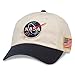 American Needle United Slouch Casual Baseball Dad Hat, NASA, Ivory/Navy (43570A-NASA)