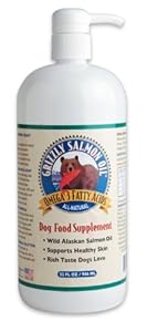 Grizzly Salmon Oil All-Natural Dog Food Supplement in Pump-Bottle Dispenser, 32 Ounces Grizzly Salmon Oil All-Natural Dog Food Supplement in Pump-Bottle Dispenser, 32 Ounces