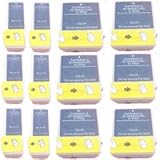 6 sets (6 Black and 6 Colour) - Compatible Ink Cartridges T007, T008 for Epson Stylus Photo 915 Printer by GFS