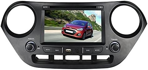 Ruicer GPS Car Navigation Bluetooth Digital TV In Dash radio 7 Inch HD Screen Sat Nav FM Transmit For Hyundai I10 2014