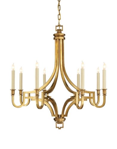 thanksgiving Small Mykonos Chandelier Visual ComfortB00556TP32