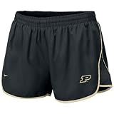 Nike Purdue Boilermakers Black Dri-FIT Sister Tempo Training Shorts