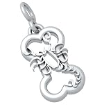 Bark Avenue Jewelers- Zodiac Pendant- Scorpio - Large