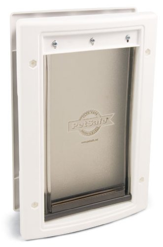 Innotek PPA00-10960 Plastic Pet Door, Prem White, Large