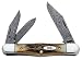 Case Cutlery 6092 Case Whittler Pocket Knife with Damascus Steel Blade   Stag