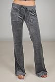 Juicy Couture Heather Grey Velour Pants