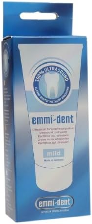 emmi-dent Ultrasound Toothpaste, Mild 2.5 oz (Pack of 6)