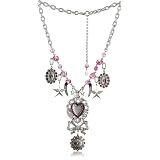 TARINA TARANTINO Dusty Rosaline Waterfall Charm Nec