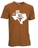 Texas Longhorns 1963 NCAA National Champions Throwback T-Shirt - Large