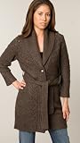 Juicy Couture Bluff Brown Belted Sweater