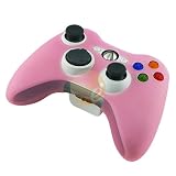 Silicone Skin Case for Microsoft xBox 360 Controller, Baby Pink