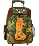 Scooby Doo Large Rolling / Wheeled Backpack Bonus Key Chain