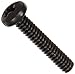 Small Parts Steel Pan Head Machine Screw, Black Oxide Finish, Meets ASME B18.6.3, #2 Phillips Drive, #6-32 Thread Size, 3/4